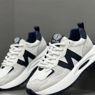New Fashionable Breathable Men's Trendy Casual Sports Shoes.